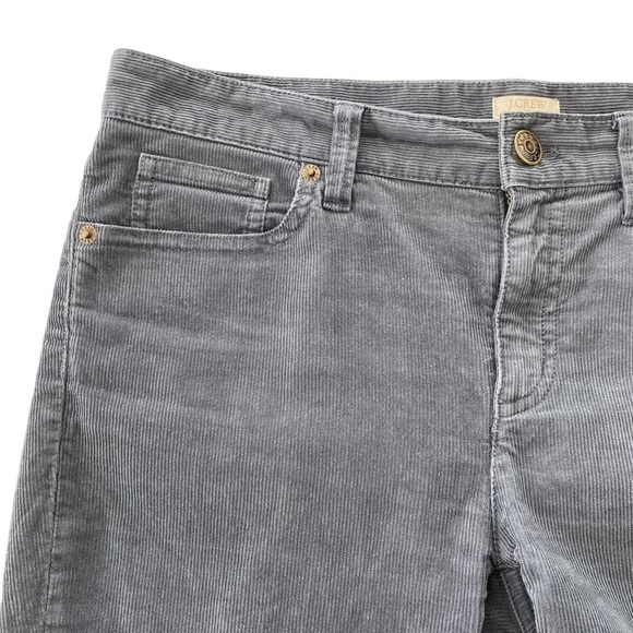 J. Crew  pants, cropped ankle length, medium rise, in stretch cotton corduroy - Picture 4 of 7